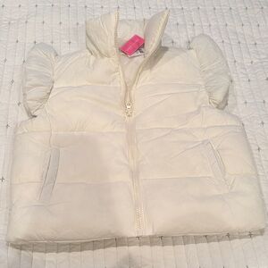Simply Southern Cream Puffer Vest